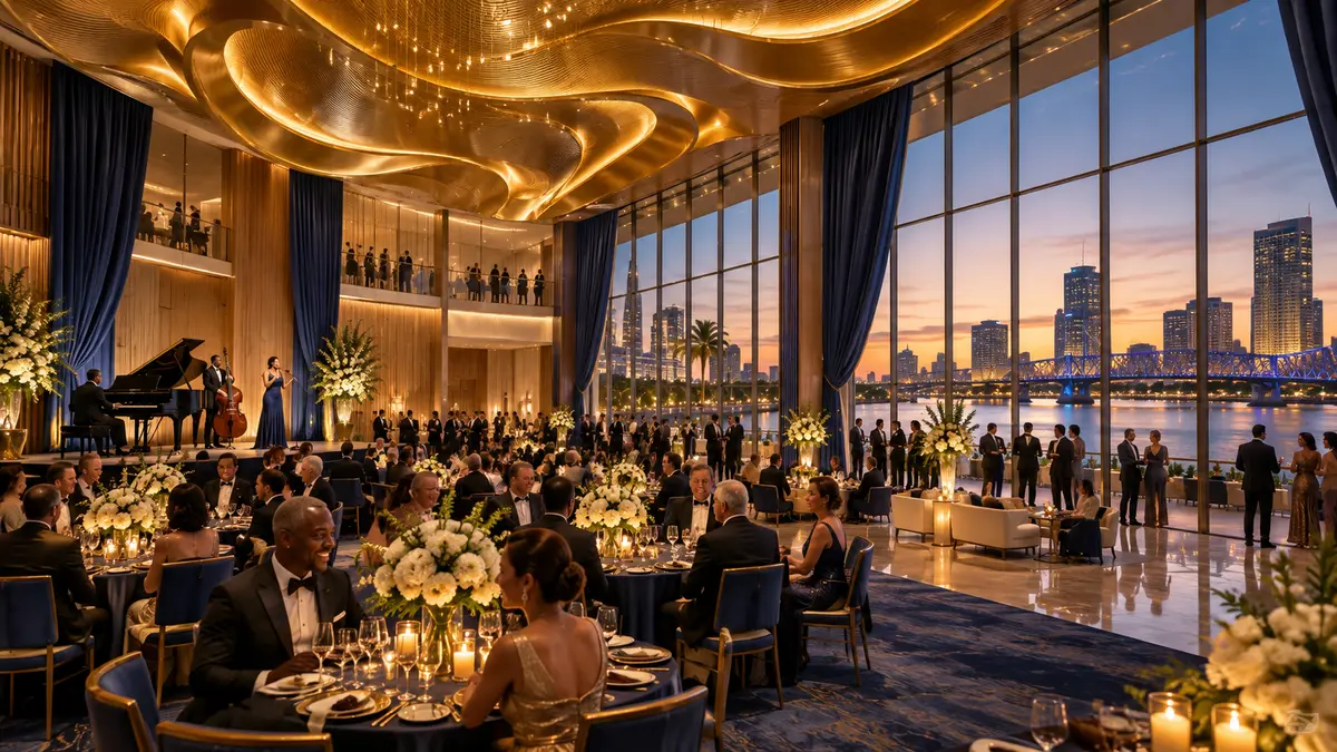 Rooftop performance terrace