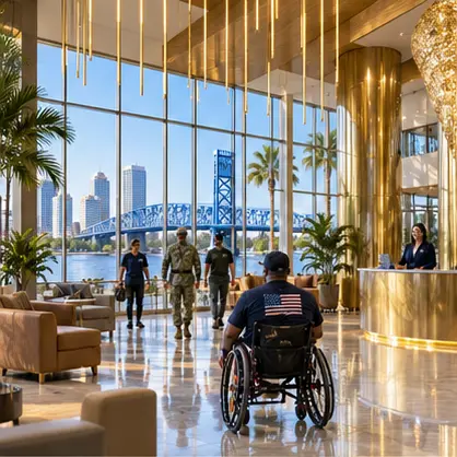 Veterans community center concept