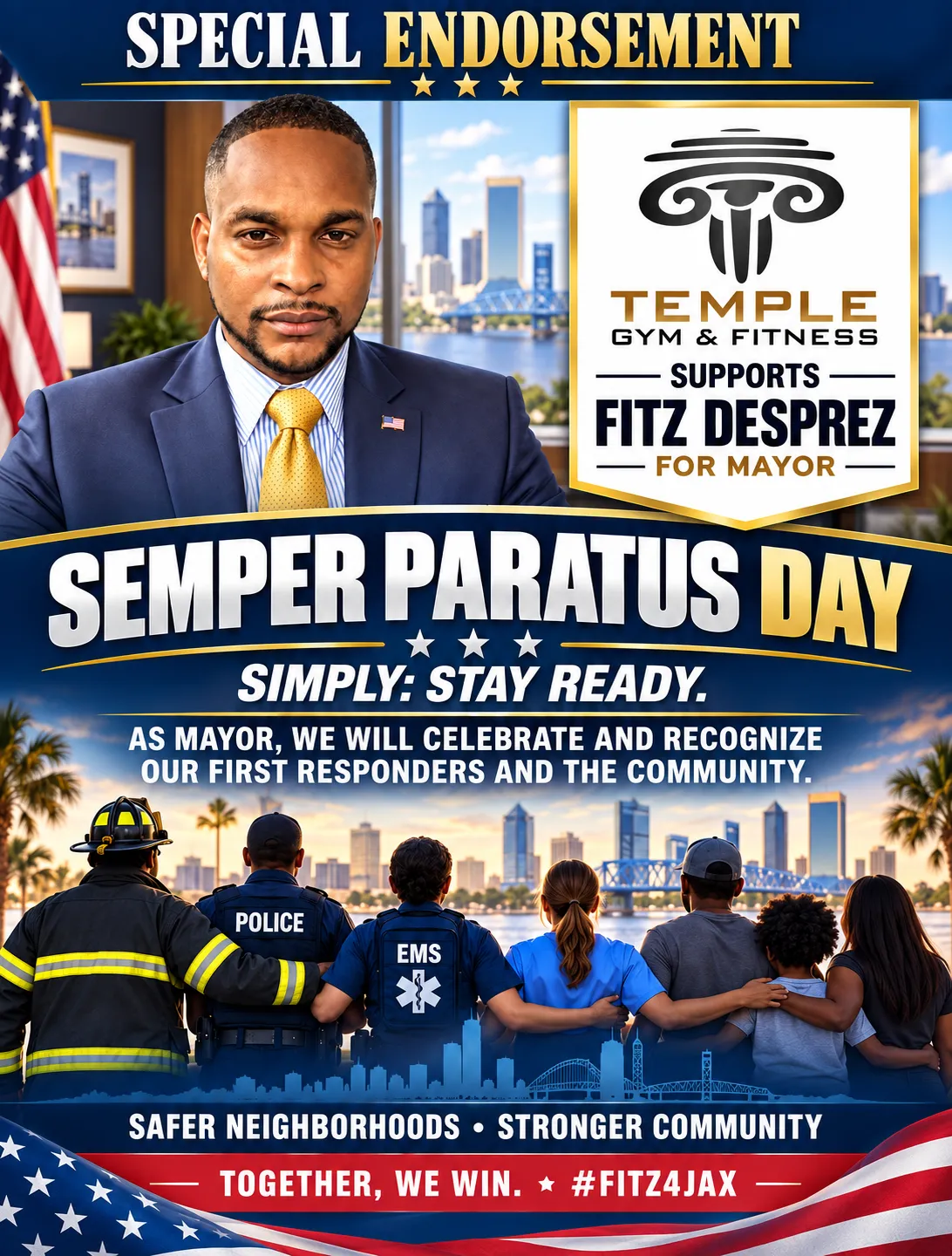 Four Days, Full Service: A Citywide Jacksonville Workweek and Growth Plan: Duval Strong community campaign support