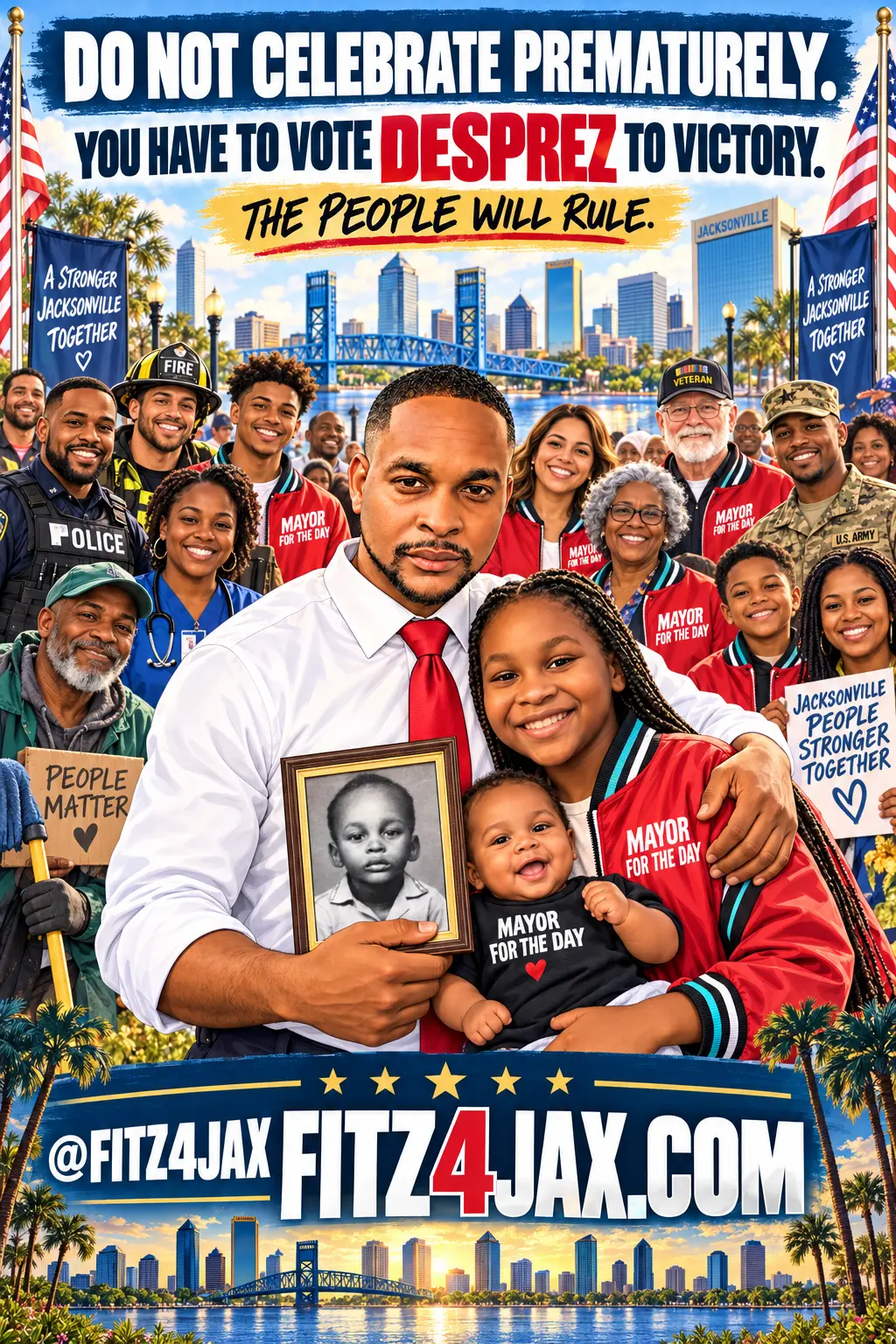 Illustrative FITZ4JAX campaign concept for Back-to-School People Matter
