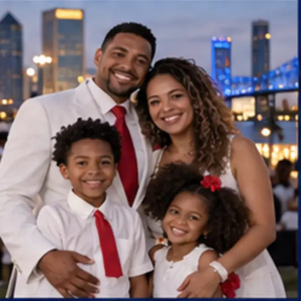 DUVAAAL HOMECOMING: The Mayor’s Town Hall Ball and a New Civic Renaissance: Families celebrating Jacksonville together