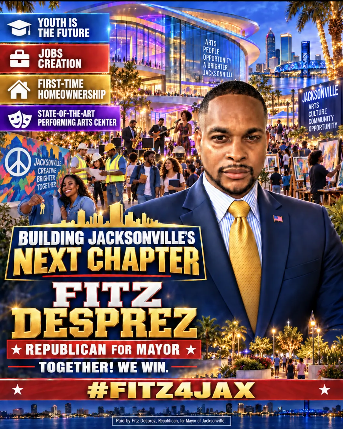 Illustrative FITZ4JAX campaign concept for Neighborhood Plans