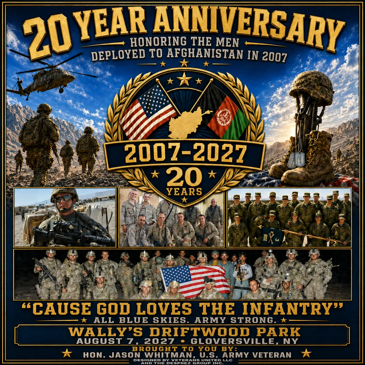 20 Year Anniversary Military Tribute