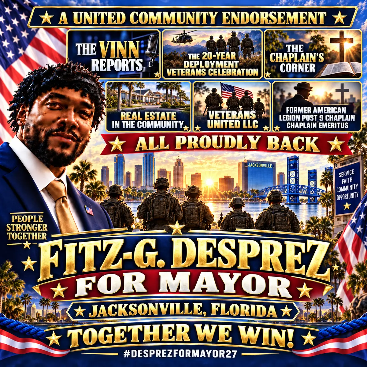 Jacksonville Coalition Backs Desprez