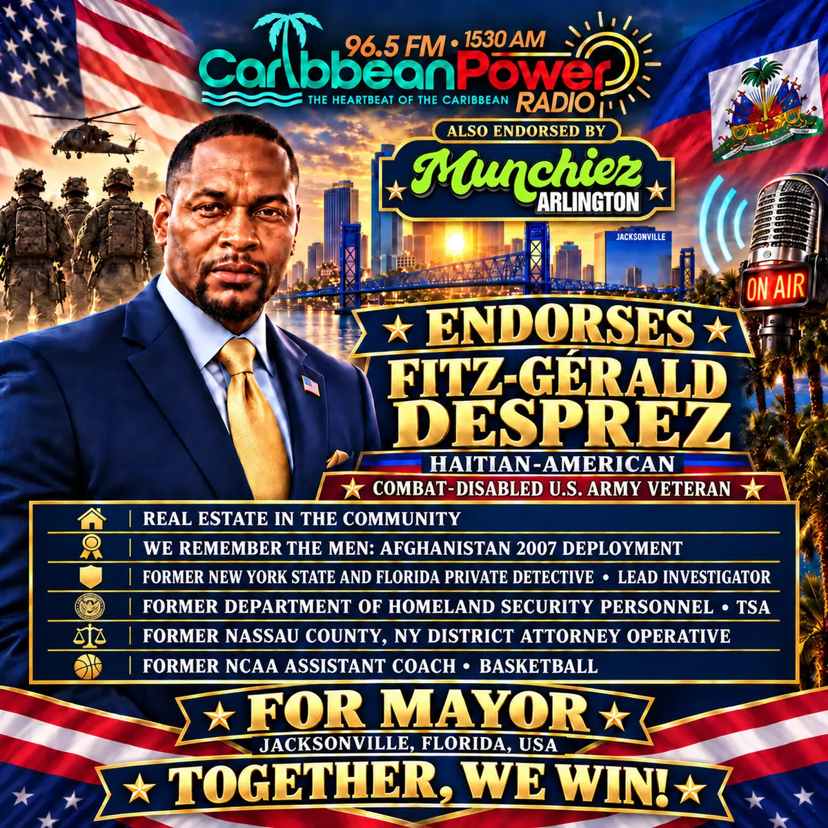 Munchiez Arlington Endorsement